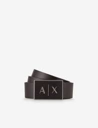 Armani Exchange Belt With Logo Buckle Belt For Men A X