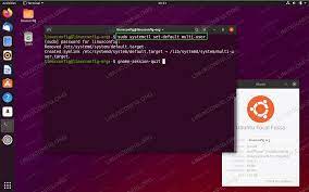 How To Disable/Enable Gui On Boot In Ubuntu 20.04 Focal Fossa Linux Desktop  - Linux Tutorials - Learn Linux Configuration