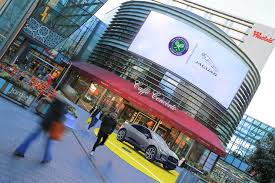 There are other ways to watch the tennis outdoors. Jaguar Sponsors Ocean Outdoor S Wimbledon Coverage