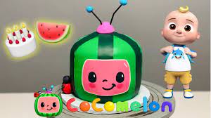 Cocomelon / baby shark cake for a first birthday. Cocomelon Smash Cake Easy Youtube