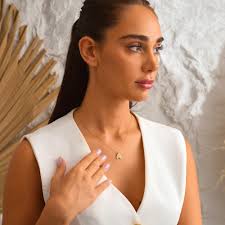 Buy Bubble Letter Necklace, 3D Letter Necklace With Zircon Stones, Bubble  Initial Necklace, Dainty Letter Necklace, Gift for Her, Christmas Gift  Online in India