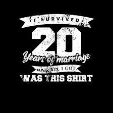 20 Jaar Getrouwd Familiegeschenk Zwangerschaps T Shirt Spreadshirt