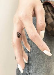 Small Hidden Minimalist Tattoos For Fingers Rose Tattoos For Women Little Rose Tattoos Tiny Rose Tattoos