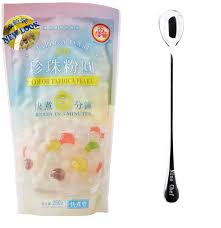 Because bubble tea has evolved so much, there are ways to make it a healthier drink than it traditionally is. Ninechef Bundle Multi Color Tapioca Pearl Gluten Free For Gourmet Boba Bubble Tea 250g 8 8 Oz Multi Colored 1 Ninechef Spoon Walmart Com Walmart Com