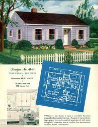 Houses of the 1940s, 1950s, and 1960s are now old enough to suffer from the indignities of age as any plans for remodeling should include a full inspection of the existing electrical system to make. 130 Vintage 50s House Plans Used To Build Millions Of Mid Century Homes We Still Live In Today Click Americana