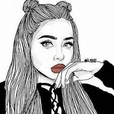 Coloriage Fille Swag Resultats Yahoo France De La Recherche D Images Dessin Noir Et Blanc Dessin Fille Dessin De Fille