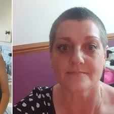 Auntie shaves her head to help niece travel for cancer treatment