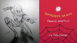 Thingiverse is a universe of things. Drawing Spider Man From Spider Man Homecoming Pencil Sketch Pencilverse Youtube