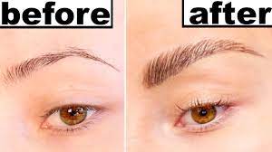 Using a clean mascara wand or small angle brush, apply the eyebrow gel. Diy Eyebrow Lamination Youtube