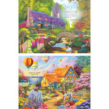 Check spelling or type a new query. Set Of 2 Inspirational 300 Large Piece Jigsaw Puzzle Spilsbury