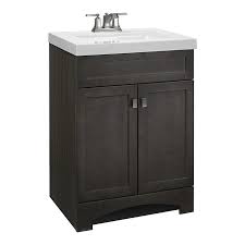 A bathroom vanity with sink option is perfect if you need a place to store toiletries as well as wash your hands. Style Selections Drayden 24 In Heirloom Single Sink Bathroom Vanity With White Cultured Marble Top In The Bathroom Vanities With Tops Department At Lowes Com
