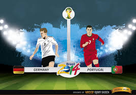Watch the 2014 germany vs. Germany Vs Portugal Match Brazil 2014 Vector Download