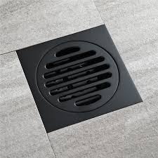 These traps are constructed outside the building to carry waste water discharge from washbasin, sinks, bathroom etc. Modern Black Waste Drainer Ordinary Bathroom Square Shower Floor Drain Trap With Hair Strainer Anti Smelly Drains Wish