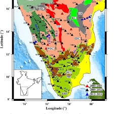 Makkal needhi maiam (mnm) chief kamal haasan who was contesting from the coimbatore (south) constituency within the tamil nadu meeting elections. Tectonic Map Of South India Showing Major Geological Terrains And Download Scientific Diagram