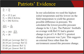 The ideal gas law practice worksheet is a great tool to have. Gas Laws And Deflategate Chemical Education Xchange