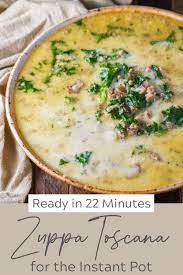 Instant Pot Zuppa Toscana Soup Recipe Zuppa Toscana Soup Soup Recipes Toscana Soup