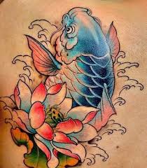 Hình xăm cá chép hóa rồng nó nói lên koi cá chép đã vượt thiên môn lên trời và hóa thành rồng. XÄƒm Hinh Háº£i Phong Chuyen Nghiá»‡p Owlink Sá»' 1 Tattoo Háº£i Phong