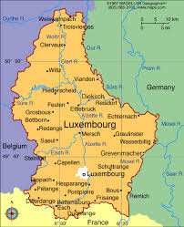 Luxembourg Haritası - Lüksemburg