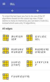 In other words, assuming time maps linearly to 'number of algorithms', i'll be cutting my oll time by 1/3 and. Learn To Solve Rubik S Cube For Android Apk Download