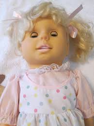 Vintage Cookie Doll by Spectra w/ Original Box TALKING EATING DOLL 1992  CREEPY