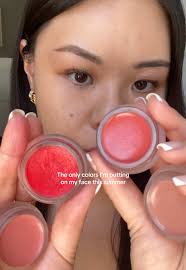 Try this undereye cream blush trick with Lip2Cheek 'Spell' ✨ Rose-Mari...