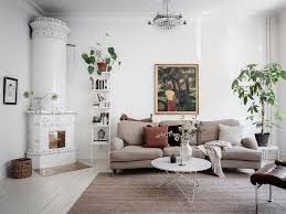 My Scandinavian Home A Fresh White Green And Brown Swedish Home Dotted With Plants Living Room Green My Scandinavian Home Scandinavian Home