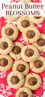 Peanut Butter Blossoms Recipe Peanut Butter Blossoms Cookie Recipes Christmas Baking