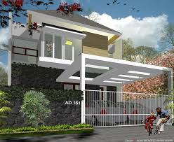 The tropical modern residence is a refreshing architectural expression of said tropical atmosphere. 68 Desain Rumah Minimalis Tropis Desain Rumah Minimalis Terbaru