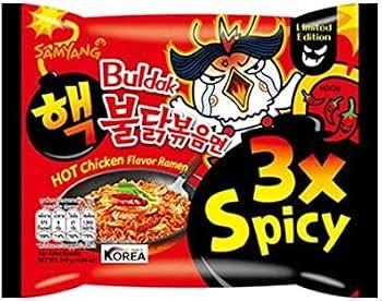 buldak flavor ramen 3x spicy