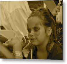 Pirate Princess Sepia Metal Poster