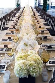 The Don T Miss Pre Wedding Photos You Need On Your Shot List Long Table Wedding Wedding Centerpieces Hydrangea Centerpiece