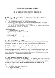 Le service médical rendu par jext 150 microgrammes et jext 300 microgrammes est important dans l jext n'apporte pas d'amélioration du service médical rendu (asmr de niveau v) par rapport à. Jext Solution For Injection In Pre