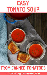 The Easiest Tomato Soup Recipe Tomato Soup Easy Easy Soups Tomato Soup