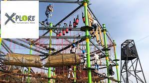 In cooperation with the park closes @ 5:00, so you would probably get back around 6ish. Park Entrance With Zipline Popcorn Gosawa Beirut Deal