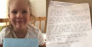 Girl writes to cat in heaven| Little girl writes letter to cat in 'heaven',  gets a reply