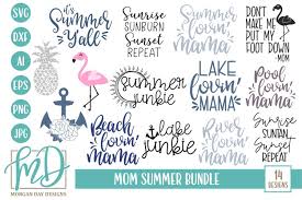 Download Beach Lake Pool Mom Quotes Mom Summer Bundle Svg 275689 Cut Files Design Bundles