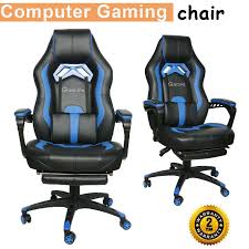 Gaming Chair Racing Style High Back Office Recliner Computer Desk Seat Swivel Us In 2020 Computer Desk Gaming Chair Recliner