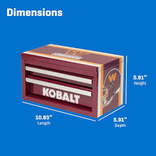 Kobalt Mini Toolbox Washington Commanders Lowes.com