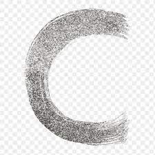 Letter C Png Silver Glitter Brushed Typography Free Image By Rawpixel Com Hein Typography Silver Glitter Glitter Letters