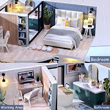 These free, printable alphabet flashcards look great. Buy Tukiie Diy Miniature Dollhouse Kit With Furniture 1 24 Scale Creative Room Mini Wooden Doll House Accessories Plus Dust Proof Music Movement For Kids Teens Adults Satisfied Time Online In Italy B092ypsp6d