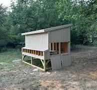 What color scheme should I choose for my chicken coop?