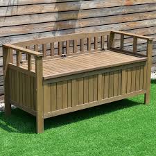 Save on patio & garden items. Modern Outdoor Storage Bench Novocom Top