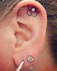 kulak ici dovmeleri inner ear tattoos 2 halhal dovmeleri dovme kulak