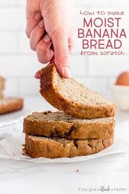 Moist Banana Bread Is Made With Ripe Bananas And Melted Butter For The Best Taste And Texture In 2020 Moist Banana Bread Banana Bread Recipes Banana Bread Recipe Moist