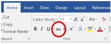This is the preferred way to color these text. What Is A Strikethrough