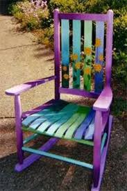I Luv These Colors Garden Home Pinterest Funky Painted Furniture Painted Furniture Paint Furniture