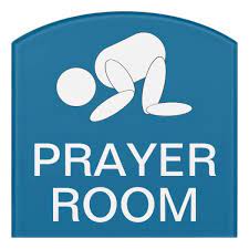 Muslim Prayer Room Door Sign Zazzle Com In 2021 Prayer Room Muslim Prayer Muslim Prayer Room Ideas