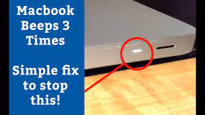 While some other programs may also. Macbook Pro 3 Beeps Fix Simple Diy Solution Youtube