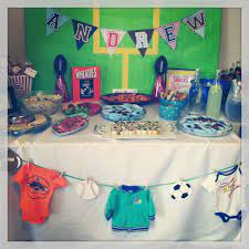 All Star Sports Babyshower Sports Baby Shower Theme Baby Boy Sprinkle Baby Boy Shower