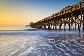 folly beach pier sc picture project